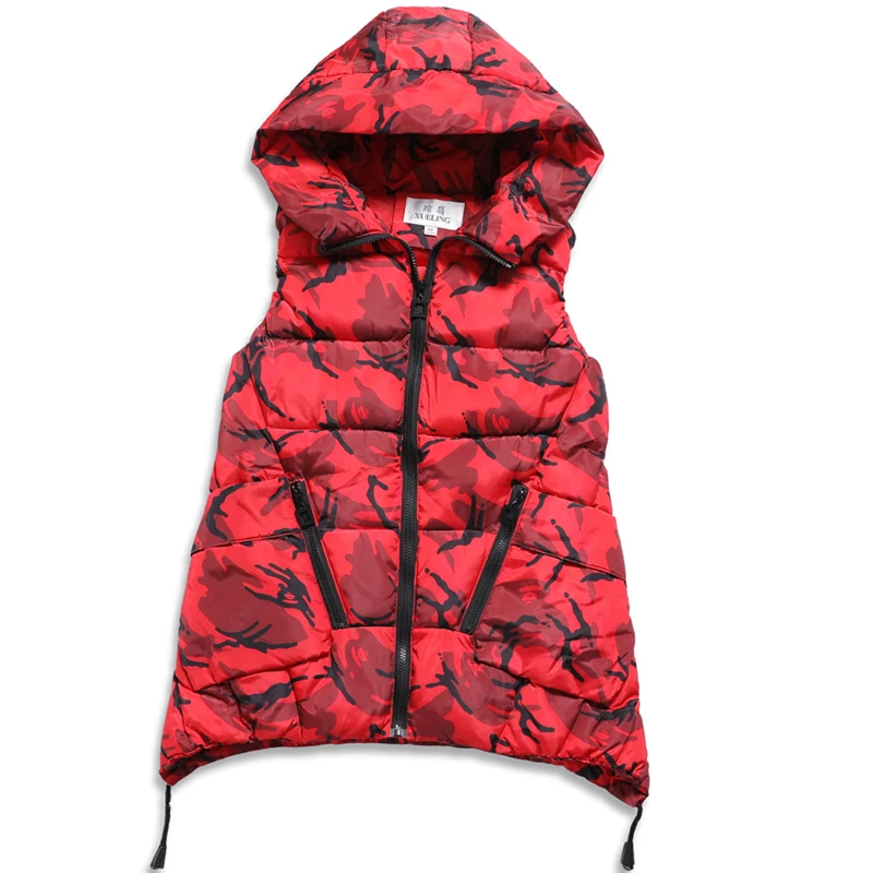 

2020 Autumn And Winter Women Vest Thick New Student Cotton Coats Plus Size 5XL Lady Clothing Warm