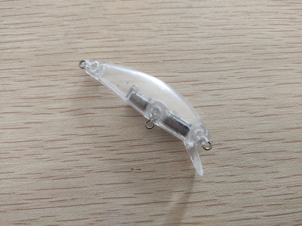 10 шт. неокрашенные приманки для рыбалки Воблер искусственные 57 мм 5 7 г пустые SET65 |