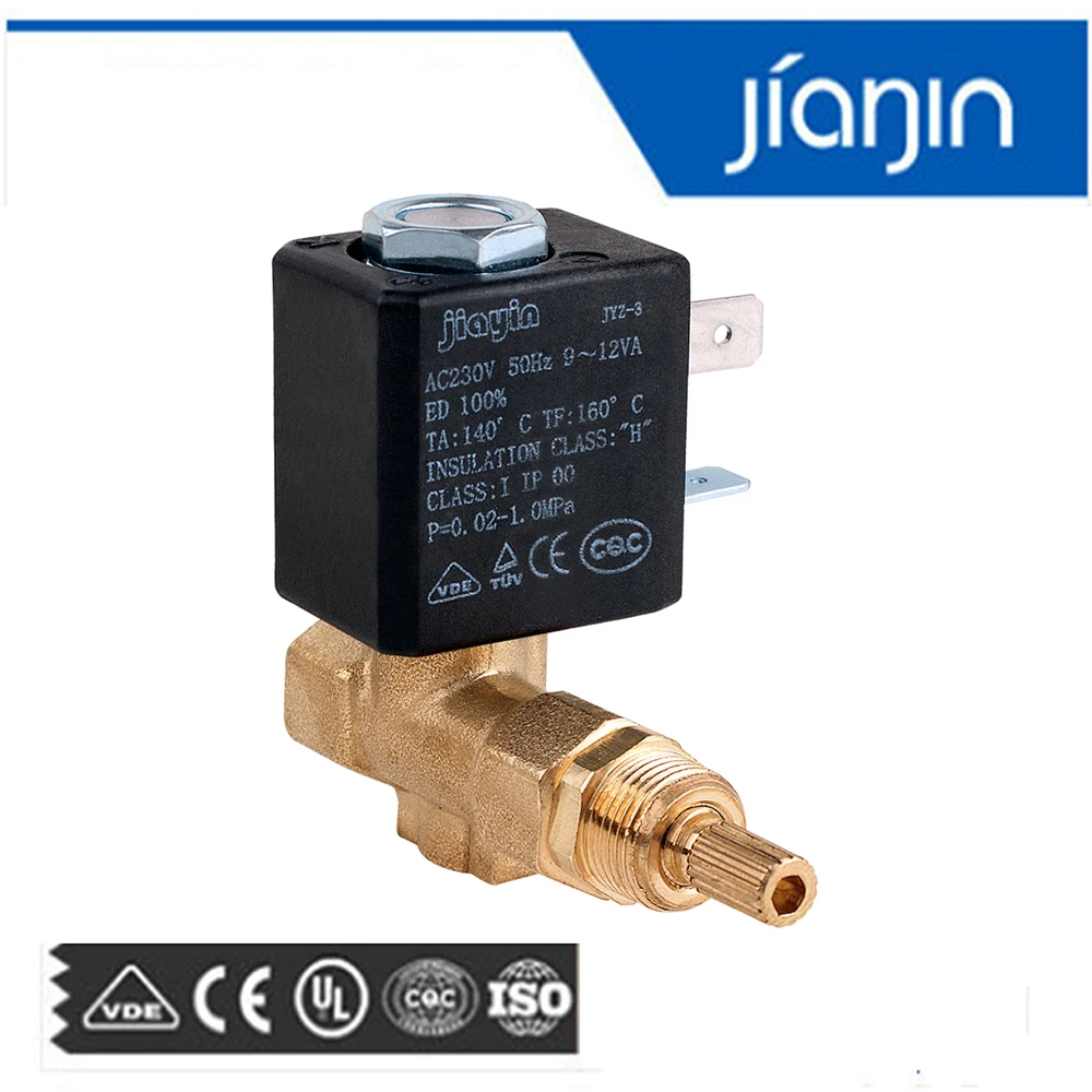 Новый AC230V G1/8 &quotJYZ 3R высокое Давление электромагнитный соленоидный водяной