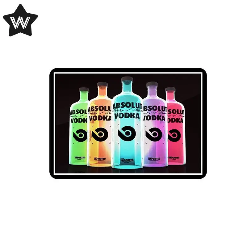 Винтажный пивной металлический жестяной знак винная бутылка металлические