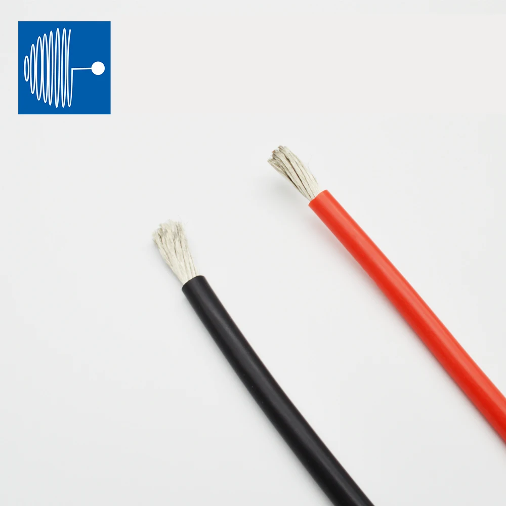 SHENGPAI 2AWG термостойкий провод 1 метр мягкий силиконовый медный Электрический