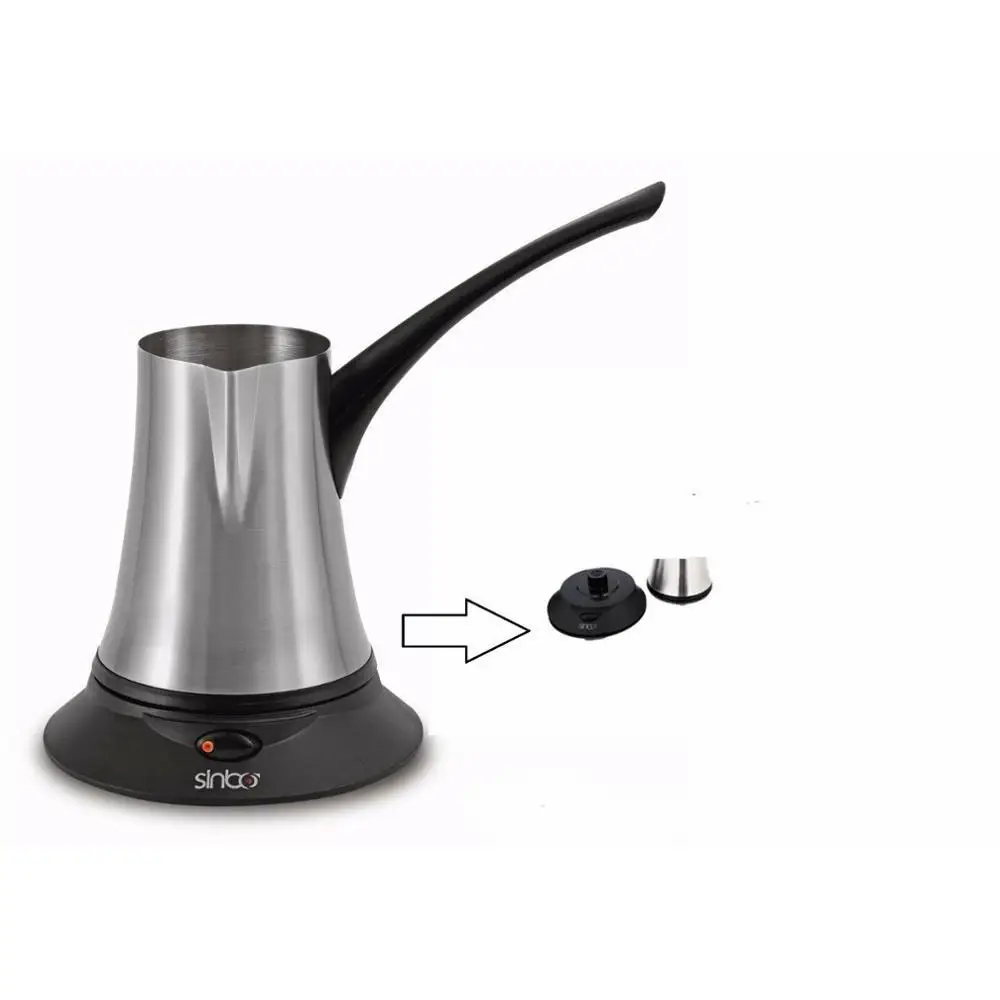 

Turkish Coffee Machine Electric Coffee Pot,360 rotation stainless steel cordless