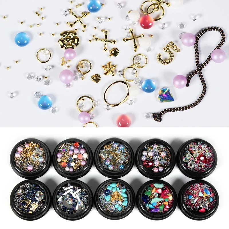 3D Стразы камни набор разнообразные сделай сам драгоценные новые очаровательные