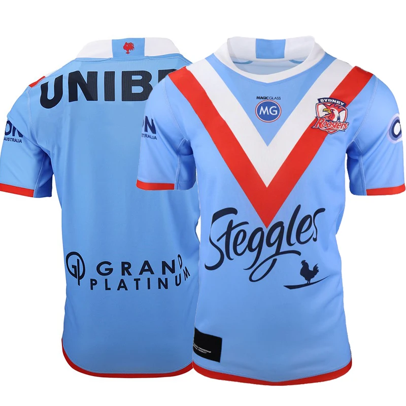 

2021 Australia Sydney Roosters Rugby Anzac Players Sportswear MENS Jersey Tops Sport Shirt Size S-5XL