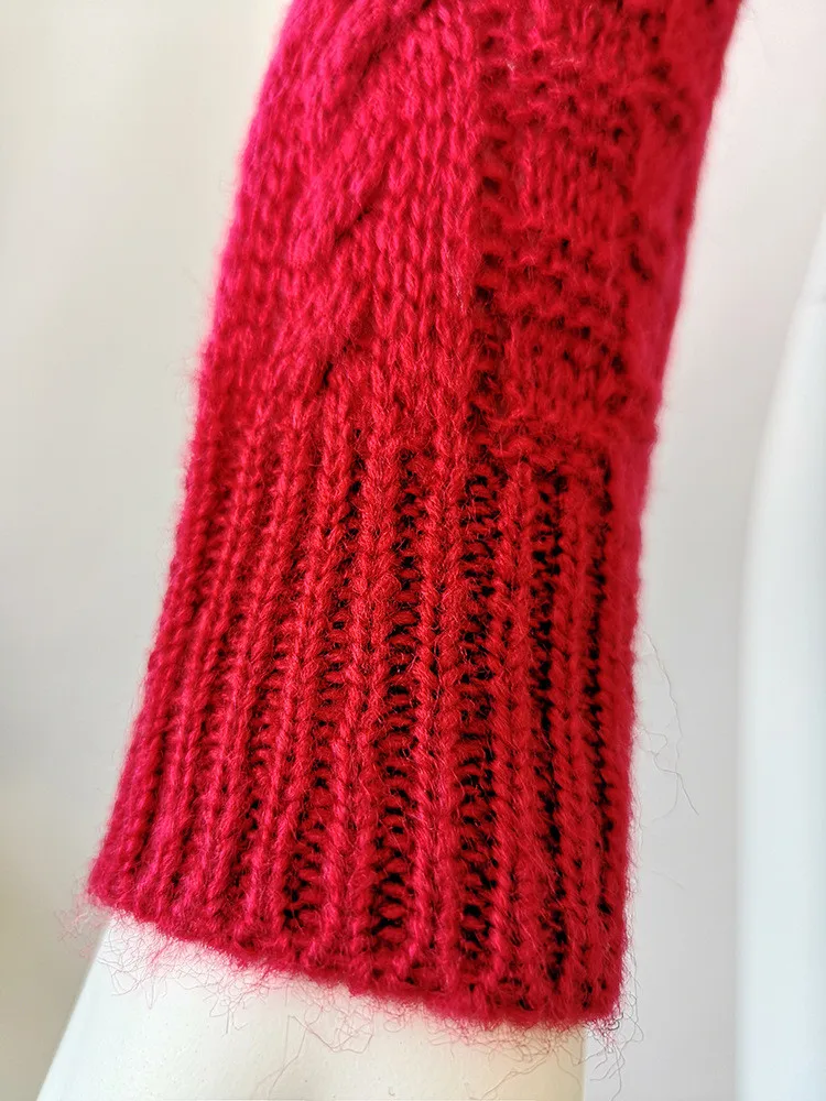 SAGACE Knitwear Winter Pullovers Sweaters Women's Autumn Turtle Neck Loose Sweater Jumper Female Solid Chic Tops A30911 | Женская