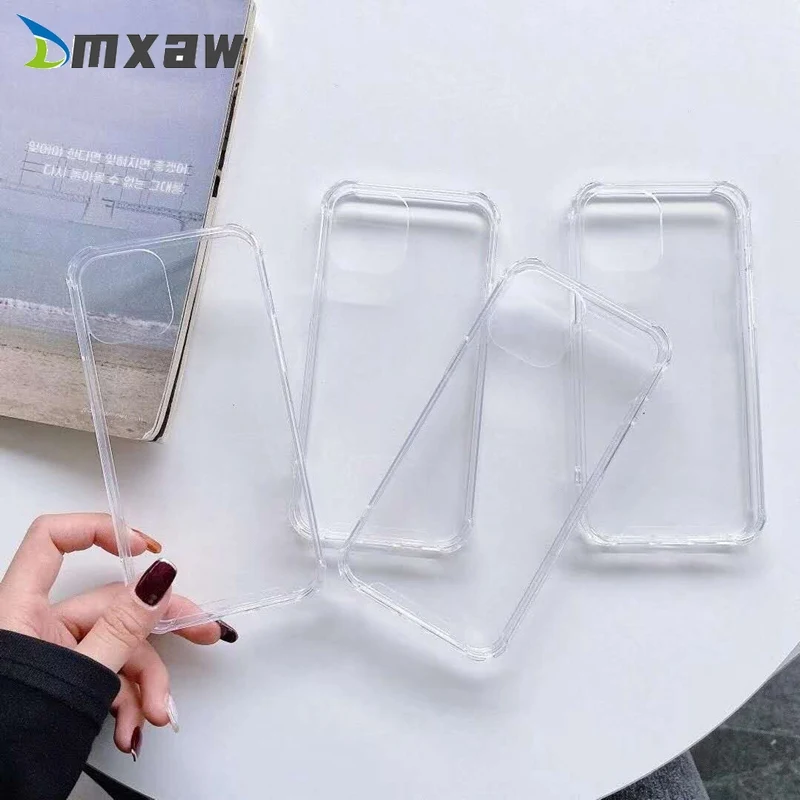 Прозрачный защитный чехол для телефона Samsung Galaxy A01 Core A11 M11 M31 M21 M30S J7 J710 J510 J6 J4 Plus