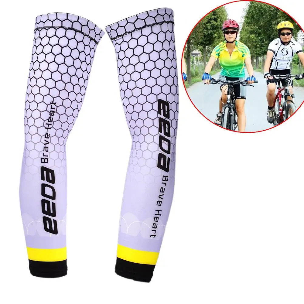

Cycling Running Volleyball Protective Arm Sleeve Uv Sun Protection Bike Sport Arm Warmers Cover Basketball Football Sleeves