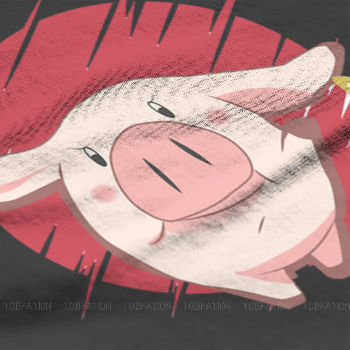 Ястреб семь смертных грехов аниме футболка Винтаж в готическом стиле больших