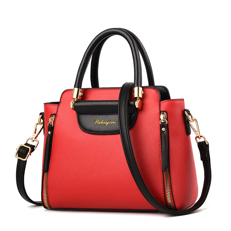 

2021 New Women Handbag Shoulder Bag Girls Fashion Famous Design Leather Big Casual Tote High Quality Hasp