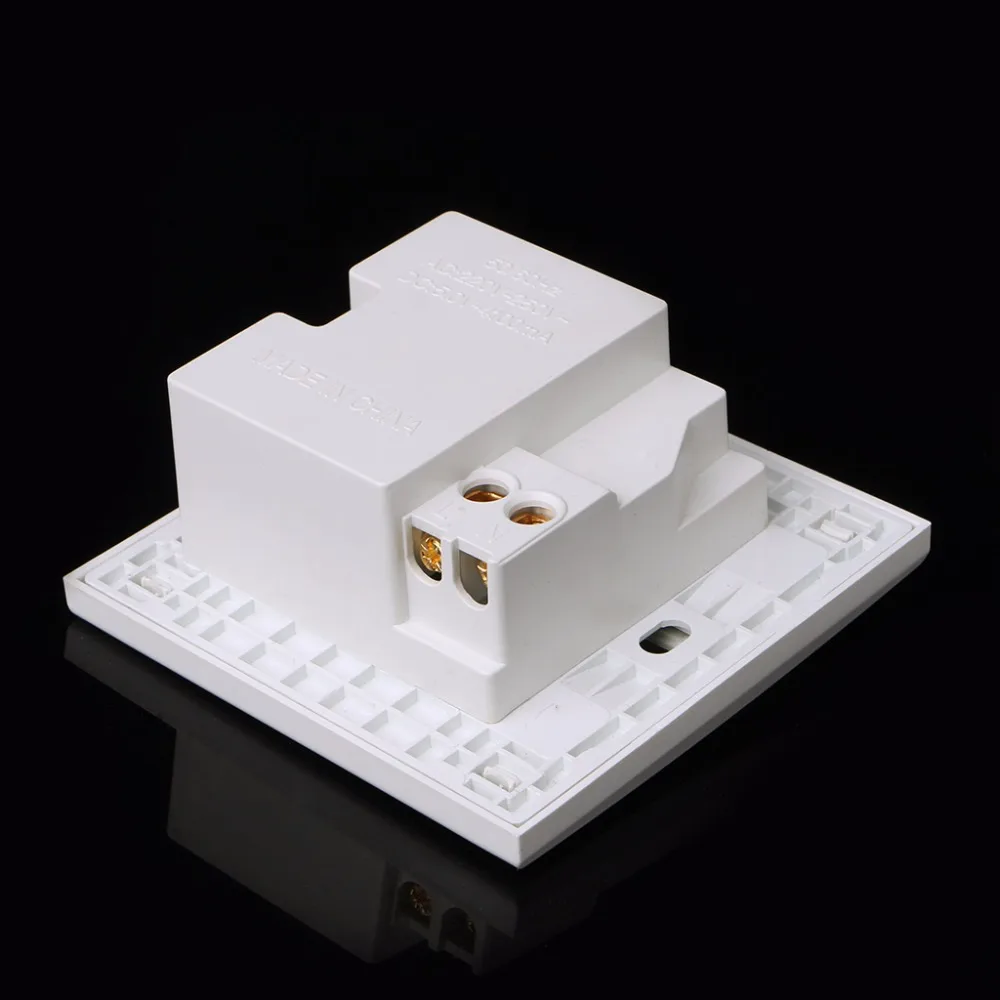 Настенный выключатель 220 В 10 А 4 порта USB зарядное устройство панель адаптера