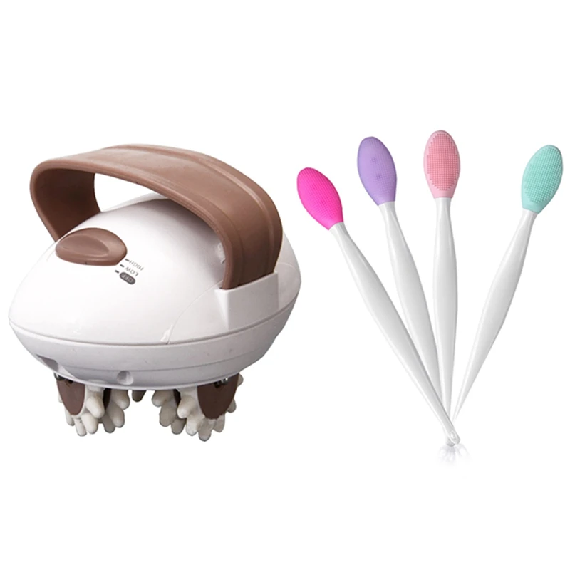 1 шт. мягкий ручной силиконовый Уход за лицом щетка для чистки и 1x 3D Электрический