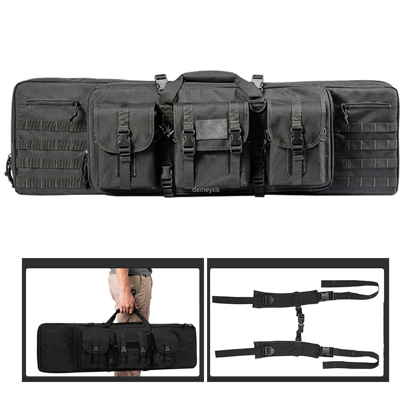 

95cm / 116cm Tactical Gun Bags Molle Military Airsoft Rifle Gun Carry Bags Backpack Shooting Hunting Shotgun Accessories Bags