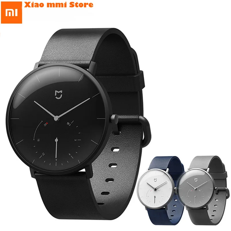 Оригинальные Водонепроницаемые кварцевые часы Xiaomi Mijia Смарт с шагомером
