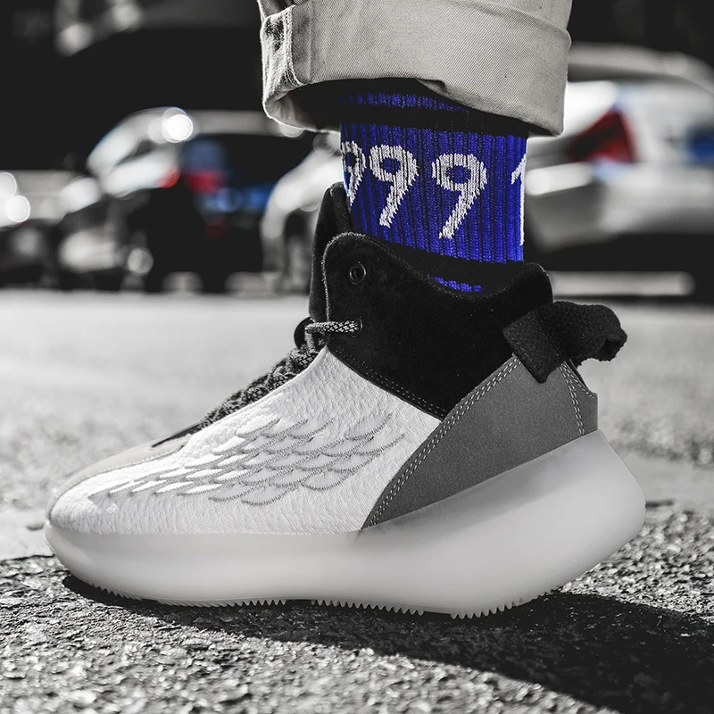 

Sport Sneakers for Men High Quality Walking Shoes Trainers Male Fashion Lace-up Gym Shoes Man Chunky Shoes Male Chaussure Homme