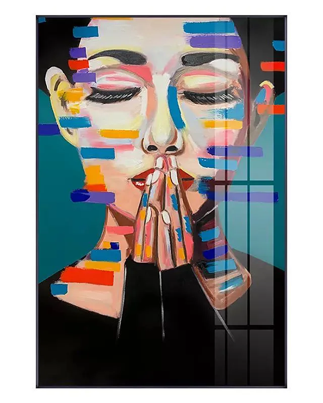 

Большая Ручная роспись маслом на холсте Красота Девушка Современный домашний декор абстрактная Настенная картина для гостиной подарок