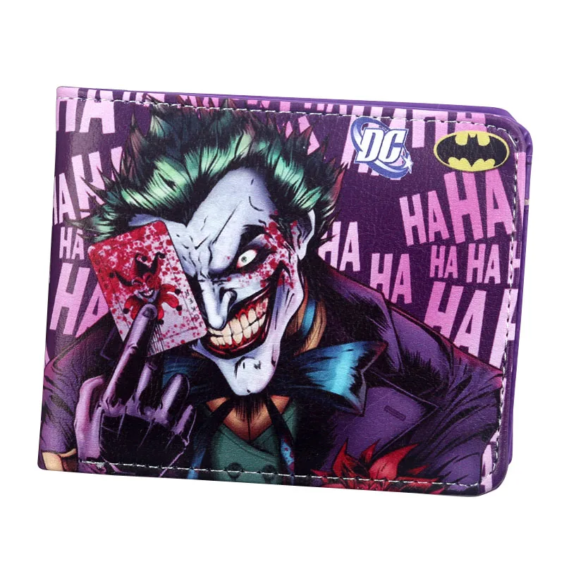 Мужской кошелек двойного сложения The Joker DC комикс | Багаж и сумки