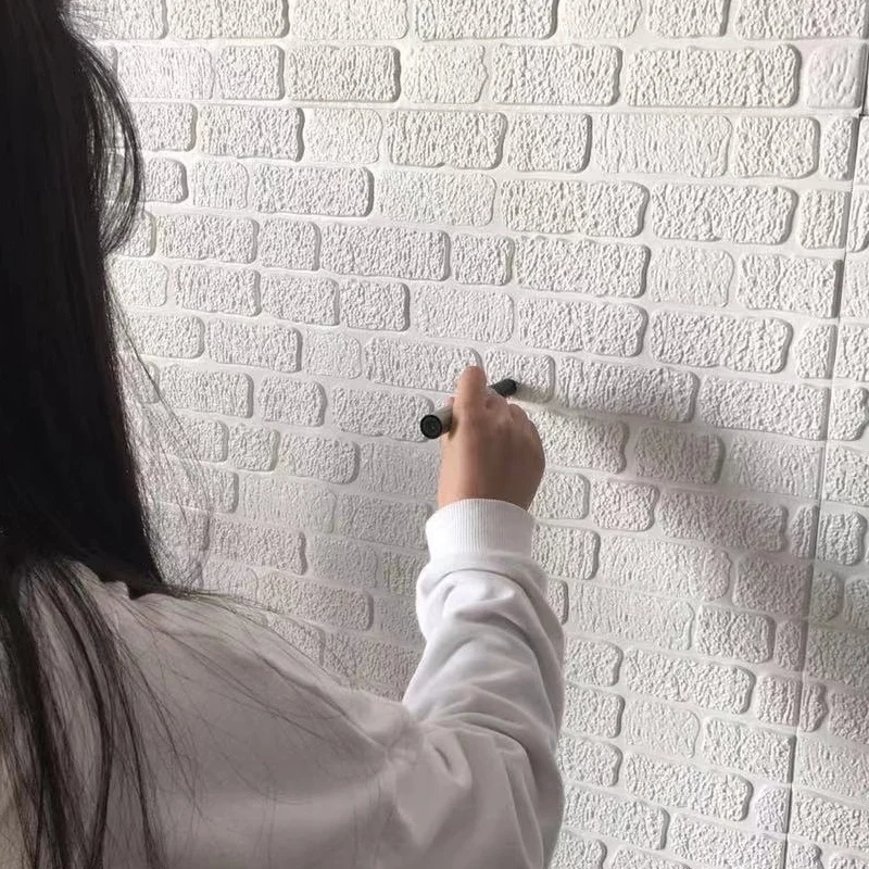 3d Wall Panels Wallpaper Stickers 3D DIY Decor Embossed Brick Stone Room House 70*70cm | Дом и сад