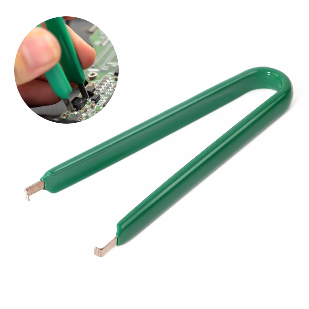 

New U Type IC Chip Protection Pliers Stainless Steel Clip IC Extractor Removal ROM Extraction Tools