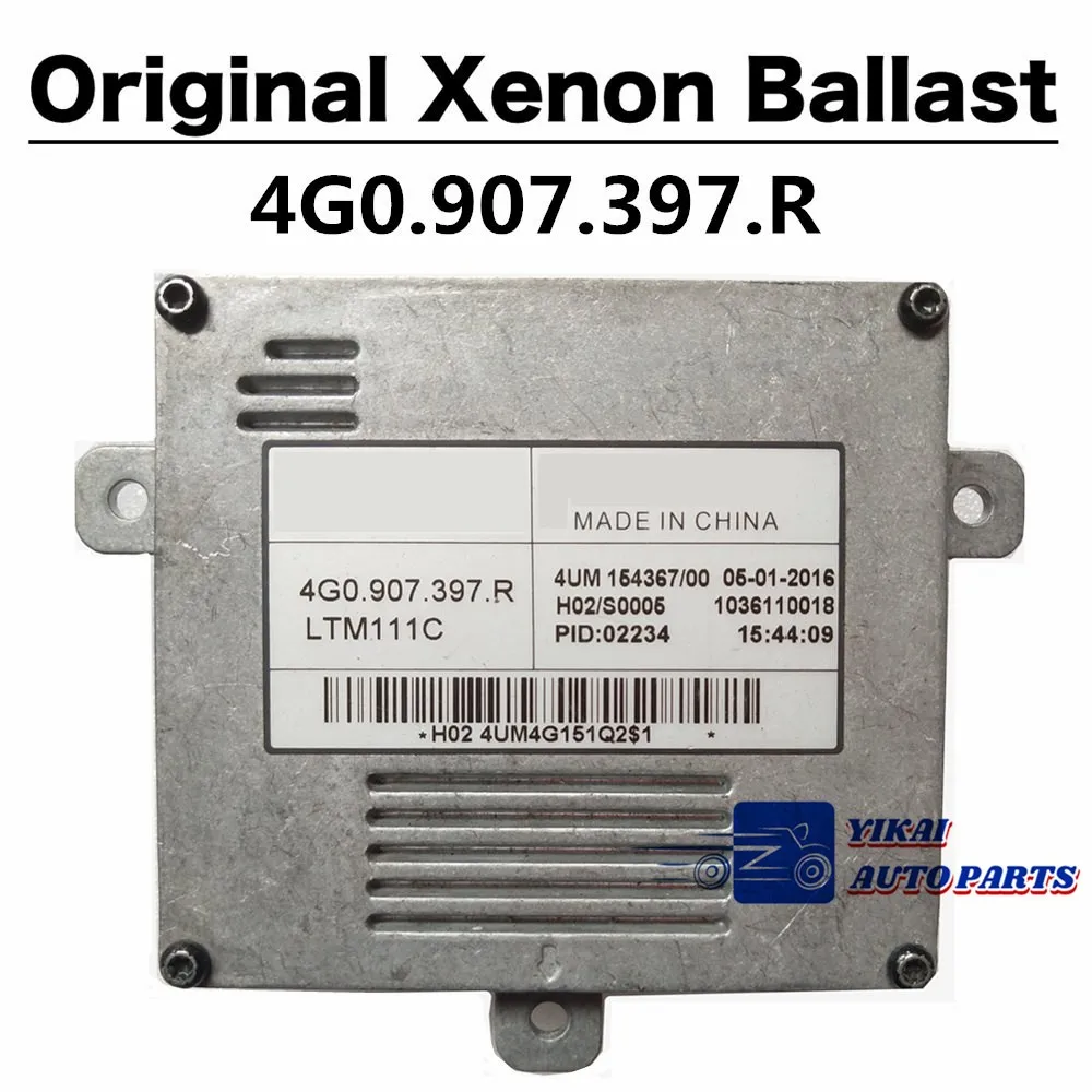 

Genuine Original LED Driver DRL Modul Control Unit 4G0.907.397.R FOR Audi Skoda Xenon Headlight Ballast Keboda Module ECU