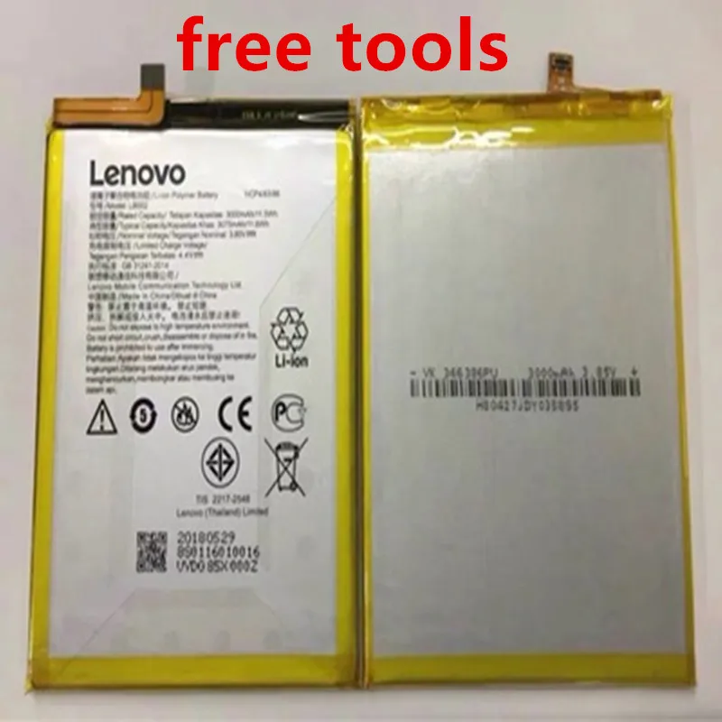 

new 3000mAh LB002 Battery for Lenovo S5 K520 K520T Smartphone+tools