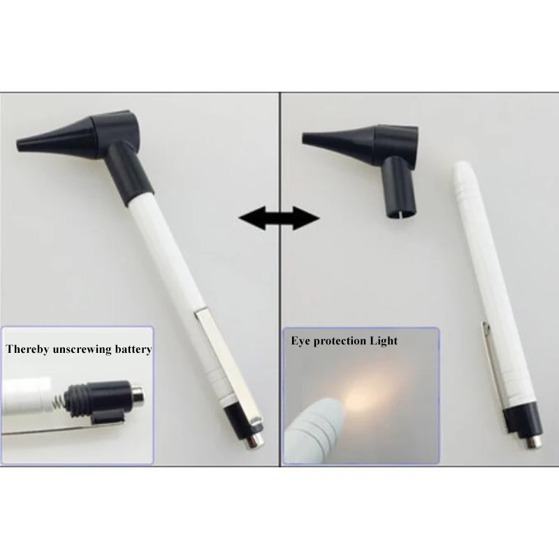 Поднимите лампа в форме уха на ухо зеркало увеличительное стекло ушной канал snoop