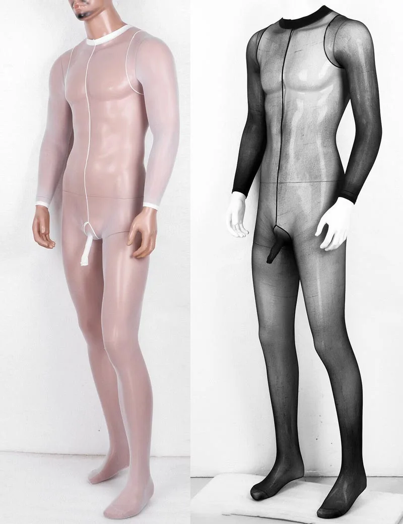 Мужские чулочно-носочные изделия sпанси прозрачное боди для пениса