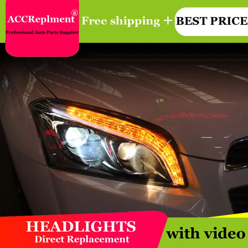 Автомобильный Стайлинг для Chevrolet Trax 2014-2016 светодиодный фар трекер фары DRL
