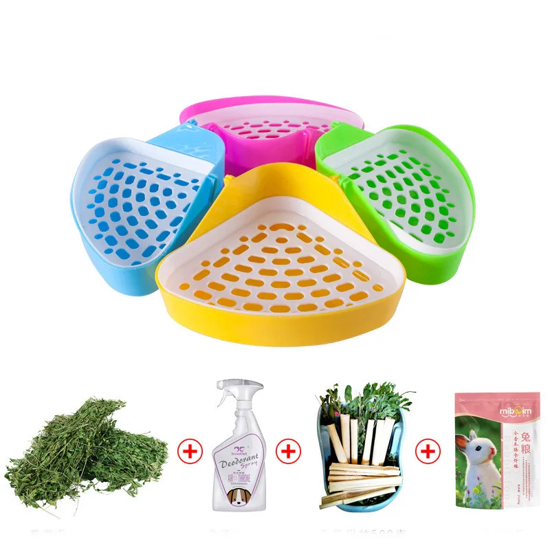 Практичный туалет для кошек и кроликов маленькие животные хомяк морская свинка