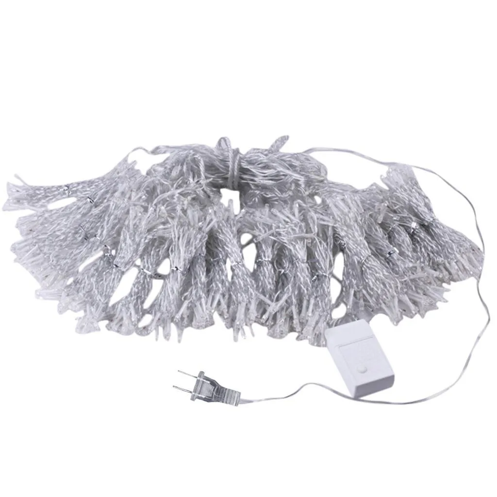 150 светодиодная гирлянда для занавесок 1 5x2 5 м Рождественская Свадебная вечеринка