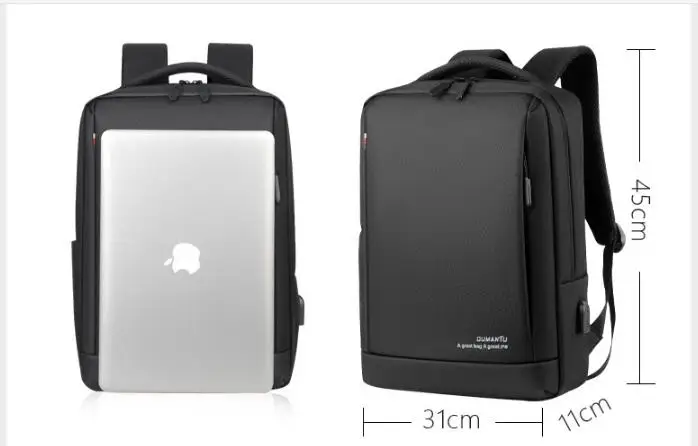 USB сумка для ноутбука Macbook Air Pro 13 14 15 15,6 17,5 чехол с рукавом женские и мужские рюкзаки школьный ПК ноутбук компьютерные сумки для Del