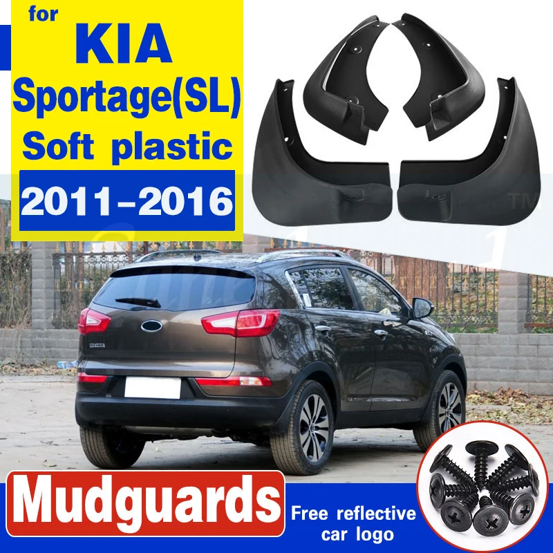 1 комплект автомобильные передние и задние брызговики для KIA Sportage (SL) 2011 2012 2013 2014 2015