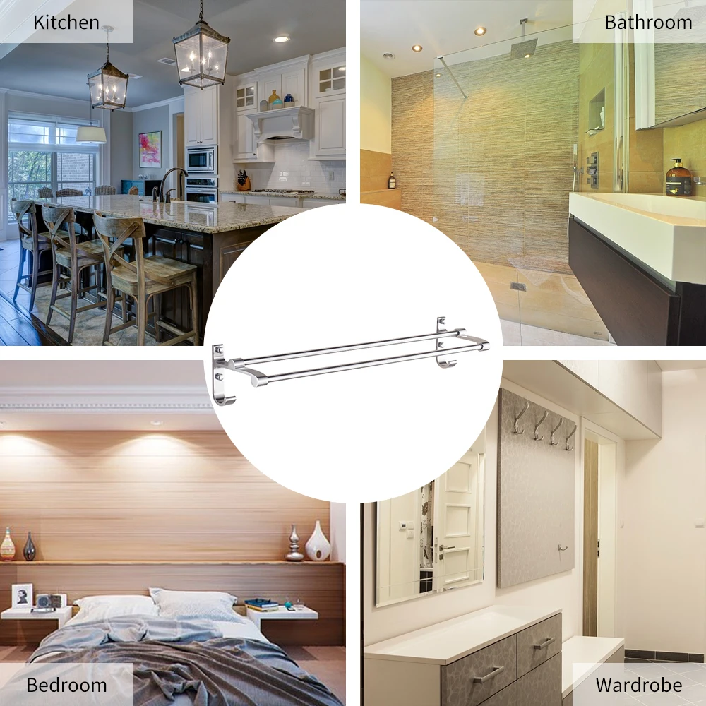 Настенный держатель для полотенец 40-60 см | Обустройство дома