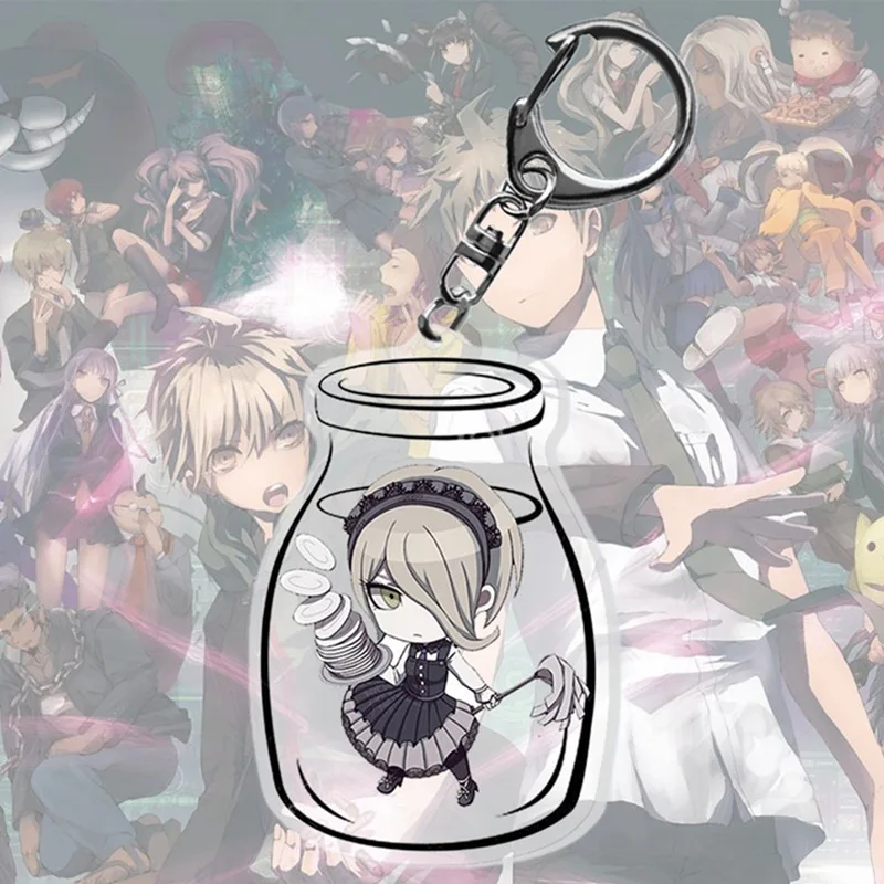 Аниме брелок Dangan Ronpa Danganronpa V3 двухсторонний акриловый кулон для косплея|Брелоки| |