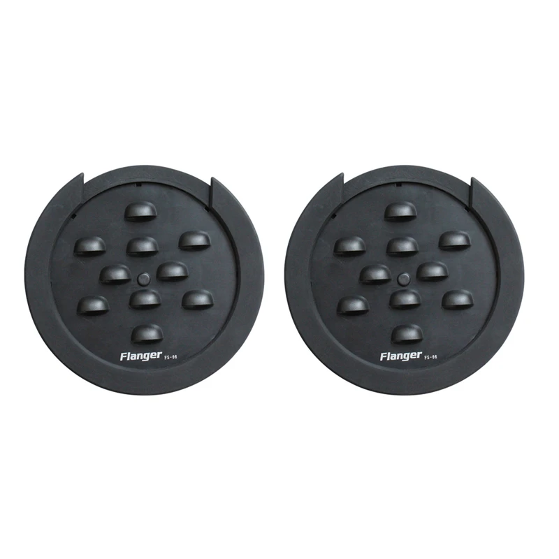 

Flanger FS-08 2 Pcs Guitar Sound Cover Adjustable Acoustic Guitar Feedback Suppressor Sound Hole Cover 100mm ABS