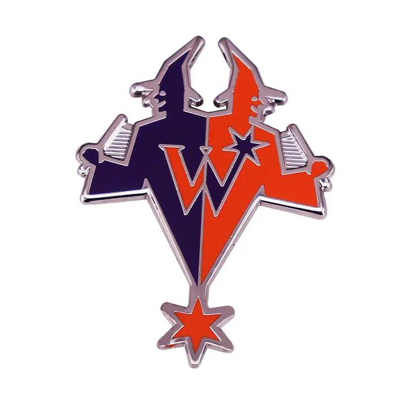 

Weasley Twins Fred and George Wizard Wheezes Enamel Brooch Pins Badge Lapel Pin Alloy Metal Fashion Jewelry Accessories Gifts