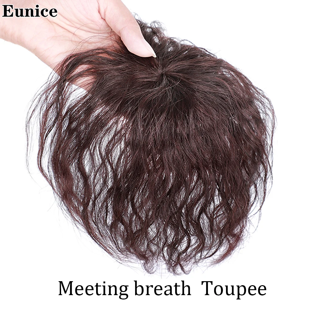 Женские заколки для волос кудрявые волосы с челкой из синтетического куска