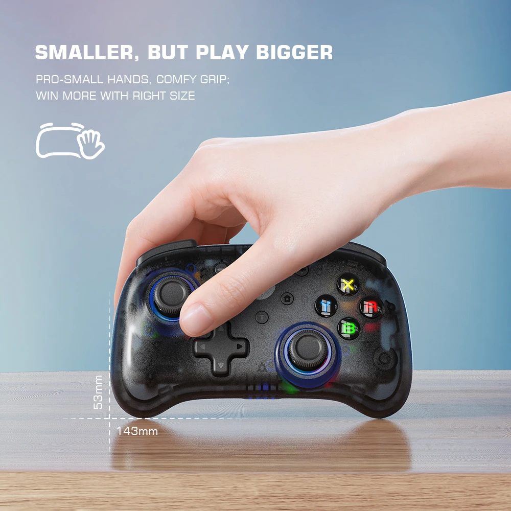 Мини Bluetooth-контроллер GameSir T4 геймпад для Nintendo Switch Android iOS Apple Arcade и MFi Game - купить по