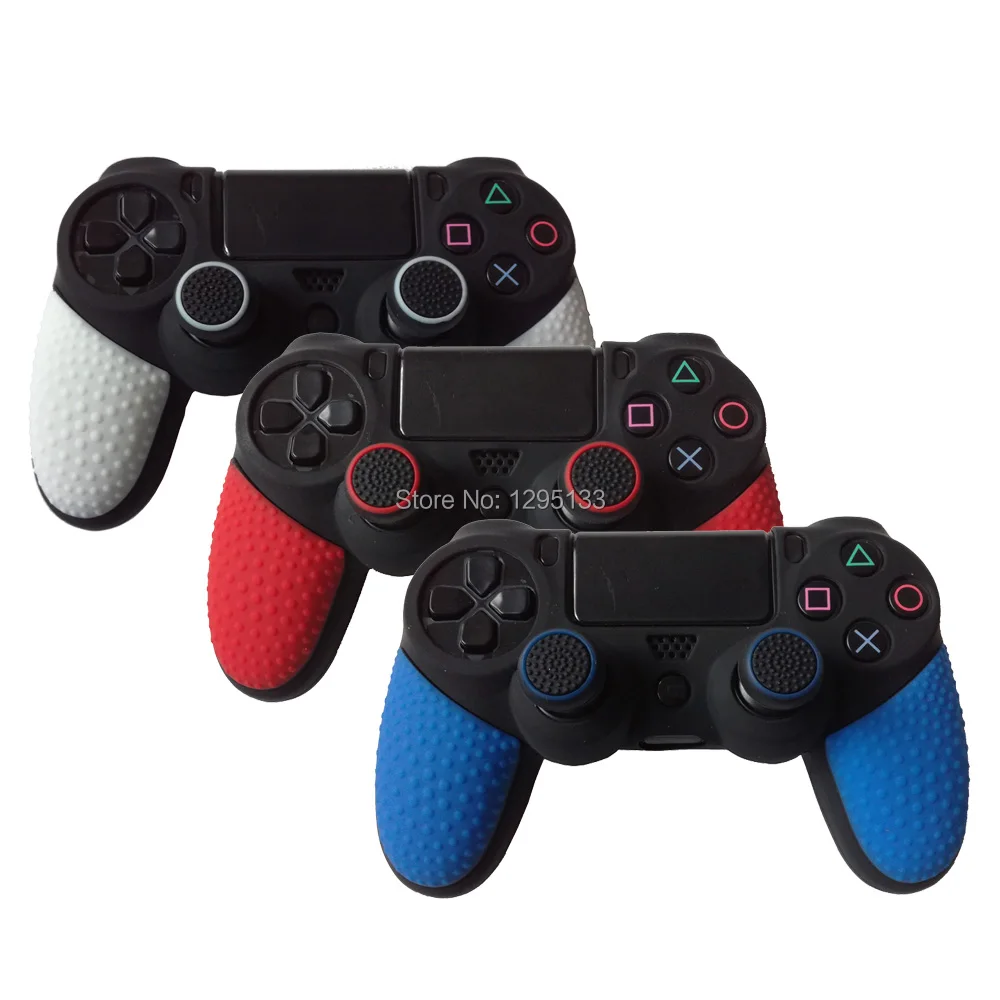 Чехол 2 в 1 для Sony Play Station 4 PS4 DS4 Pro Slim Controller мягкий силиконовый резиновый чехол |