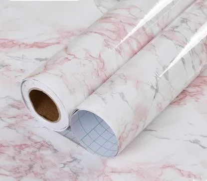 Толстые водонепроницаемые ПВХ наклейки с имитацией мрамора обои самоклеящиеся