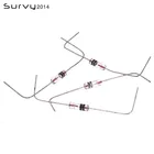 50 шт. 1N34A германиевый диод, подлинные моды для тестирования NOS, Подлинная Беспроводная электроника, набор сделай сам, танталовый конденсатор, сделай сам, электроника