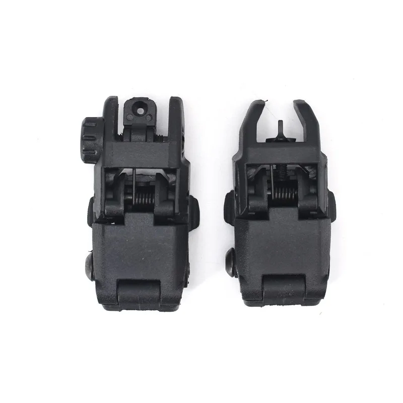 20MM Rail Gen1 Tactical Folding Front &amp Rear Set Flip Up Backup Sights BUIS | Спорт и развлечения