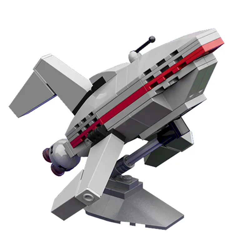 

MOC High-tech Future U.S.S. Planets Expresss Spacecraft Building Blocks Spaceship Bricks Model Kids Education Toys for Boys Gift