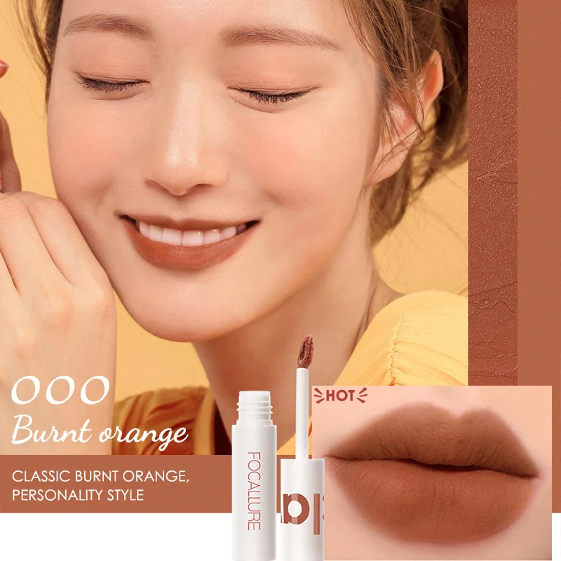 

Матовая бархатная губная помада с текстурой воздушного тумана, водостойкая стойкая Глянцевая красная губная помада, Женская Косметика для ...