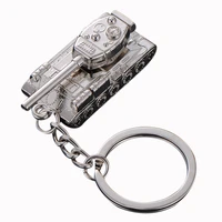 new creative mens car pendant personality tank world t34 keychain model waist hanging small gift hanging buckle