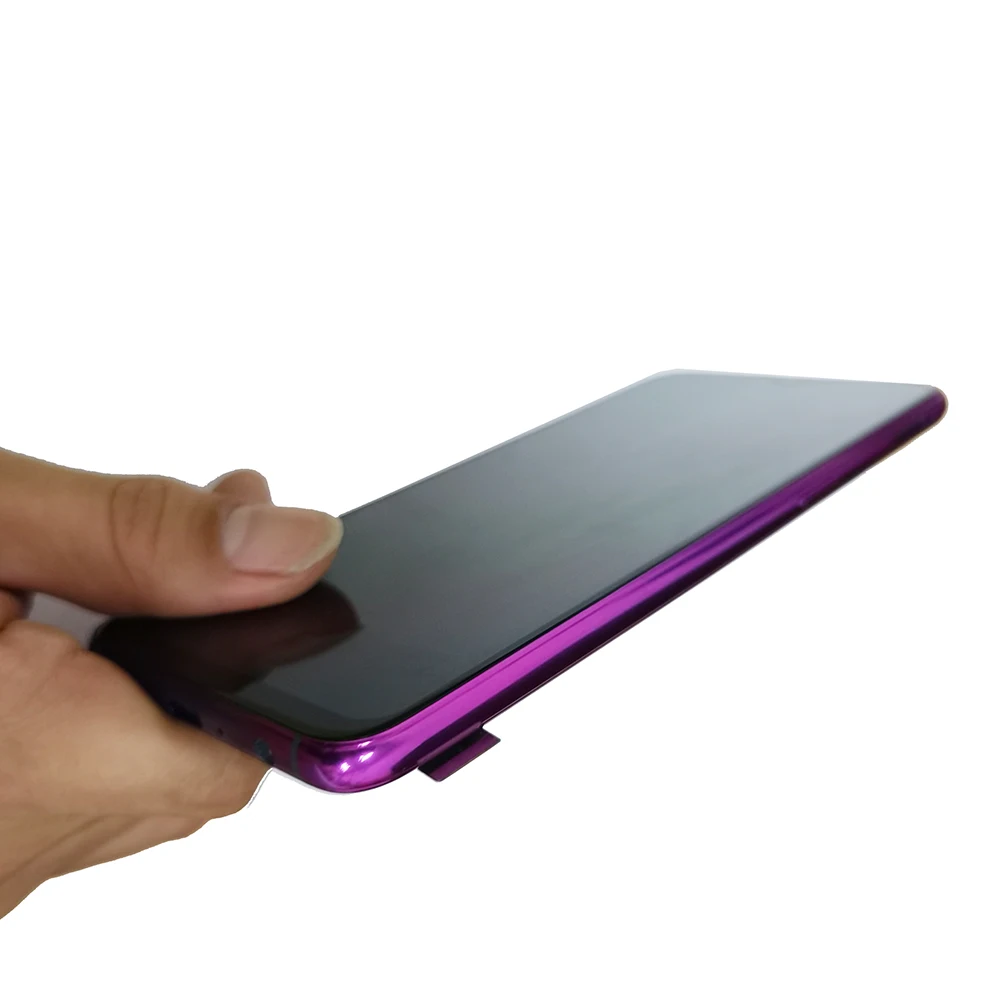 Pantalla LCD OLED de 6,4 pulgadas para OPPO R17, CPH1879, PBEM00, panel t&aacute;ctil, sensor de digitalizador con montaje de marco de repuesto-1