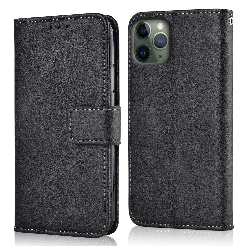 Роскошный кожаный чехол бумажник с откидной крышкой для iPhone 11 Pro XS Max XR X 7 8 6 6s Plus