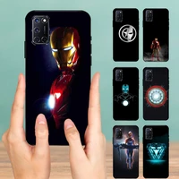 tpu phone case for oppo realme reno 5 4 a91 a79 a77 a57 a37 r11s r9s plus marvel iron man cool tpu