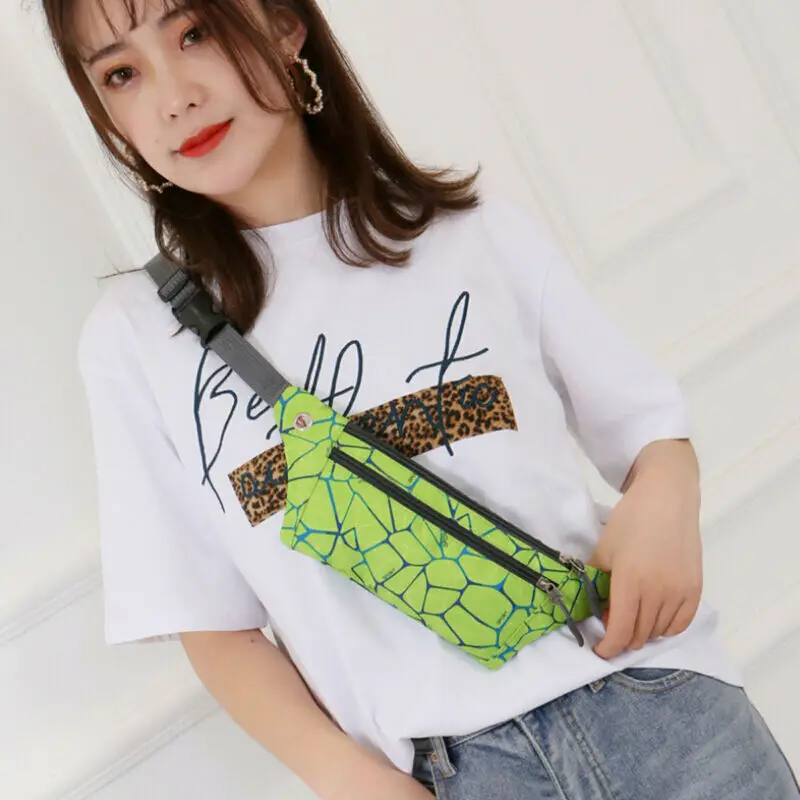 Модная забавная поясная сумка для женщин и девушек дорожный кошелек бананка на