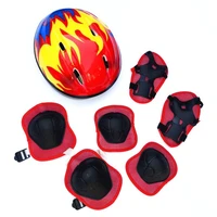wholesale children sports bike helmet riding balance kids balance bike helmet protective clothing suit 7 pieces equipment