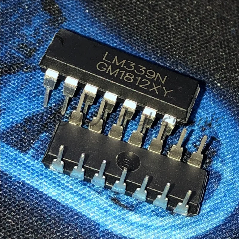 10 шт./лот LM339N DIP14 LM339 DIP 339N DIP-14 четыре компаратора, новые и оригинальные IC в наличии